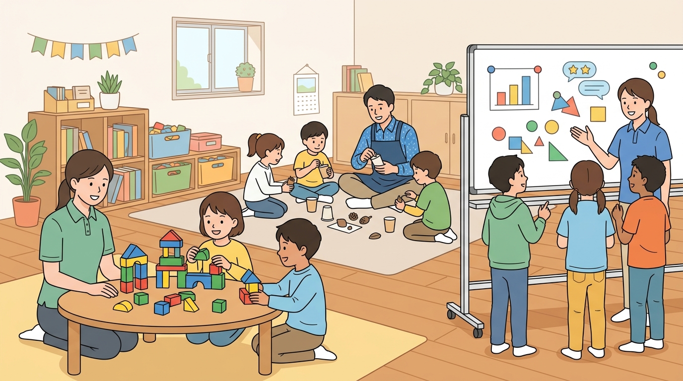 体験活動の企画を3分類で整理する（比較表つき）のイメージ