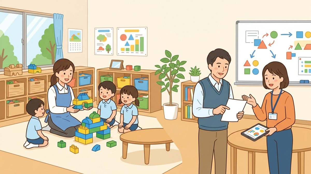 費用の目安と園の負担をどう設計するかのイメージ